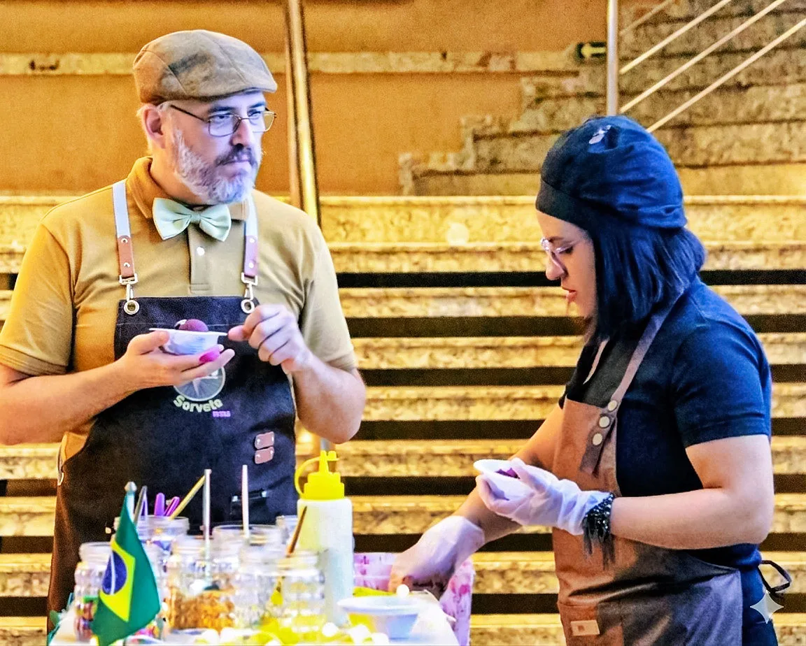 Cliente na Estação Açaí